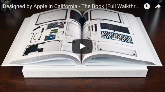 Appleのデザイン本を一挙紹介する動画が登場 - iPhone Mania