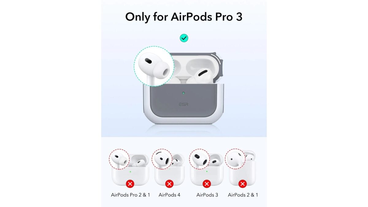 AirPods Pro 3は充電ケースが小型化と噂〜保護ケースは現行モデルと