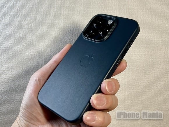 レビュー】Apple純正iPhone14 Pro用レザーケース、装着時には演出も