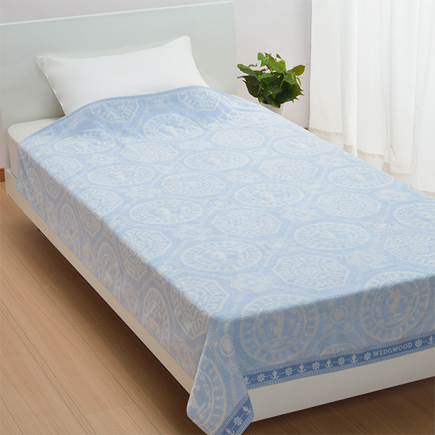 JALとっておきの逸品｜〔西川 ウェッジウッド〕タオルケット2枚セット