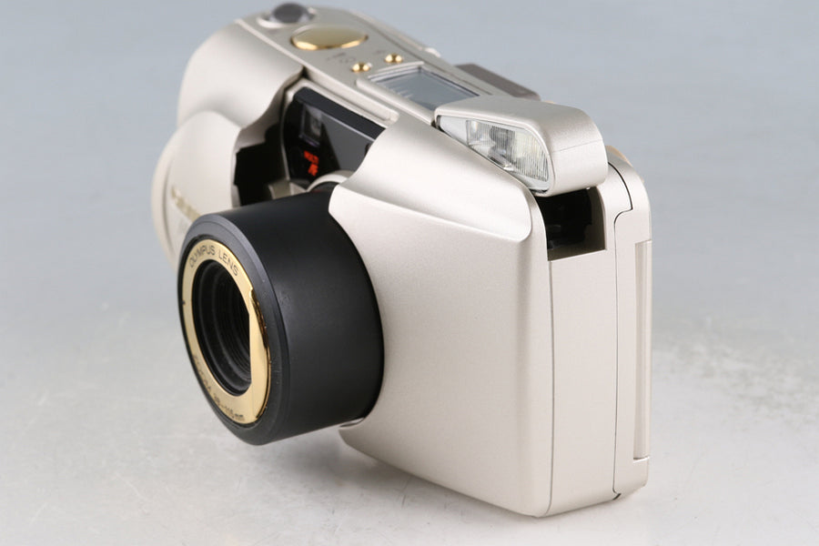 Olympus μ ZOOM 115 Deluxe 35mm Point & Shoot Film Camera With Box