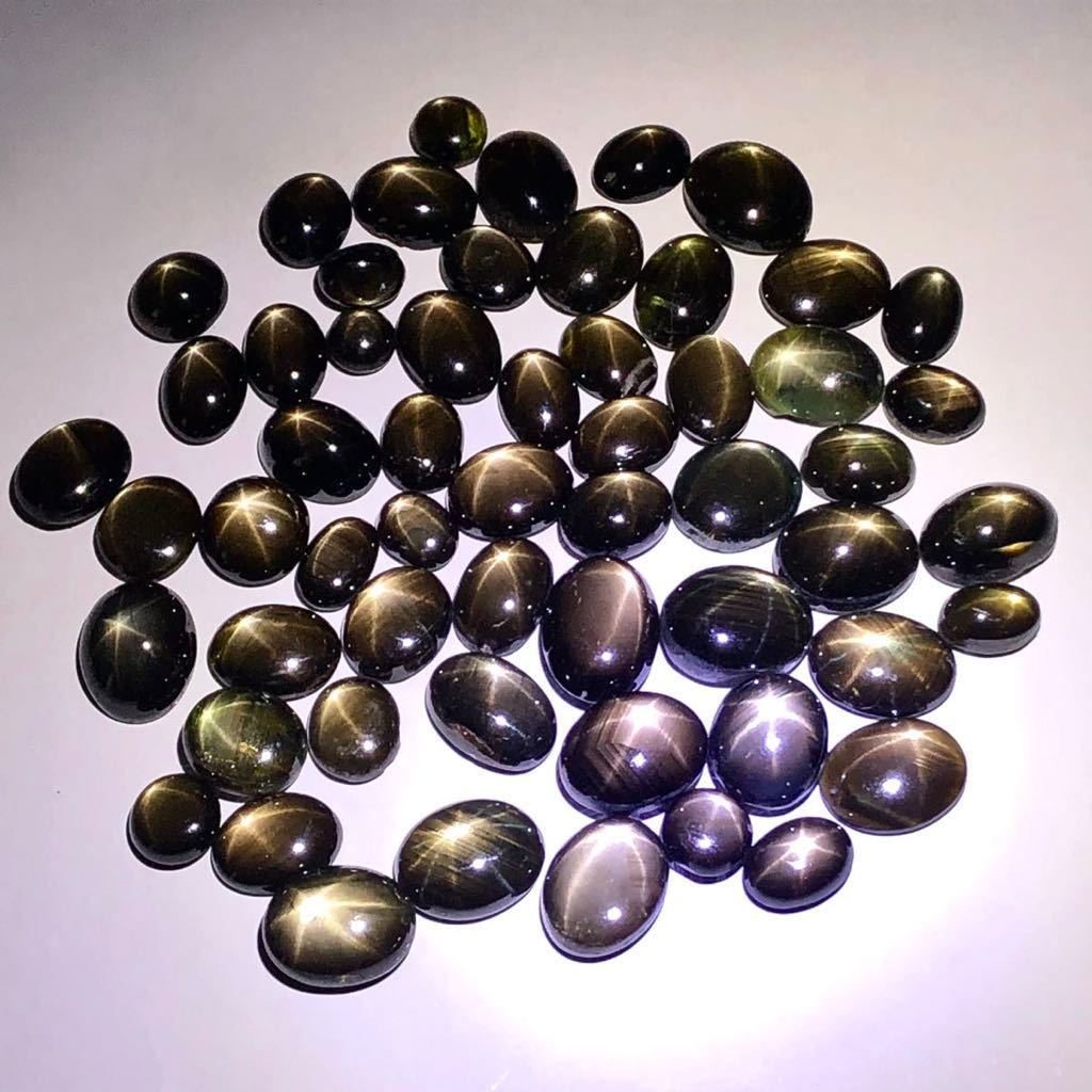 ブラックスターサファイアおまとめ100ctの買取実績｜色石BANK