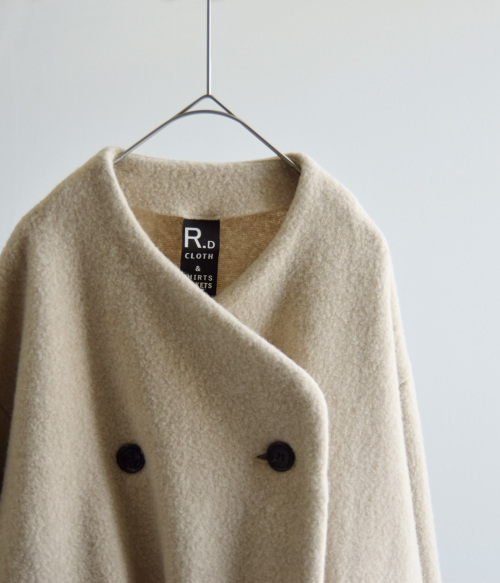 R & D.M.Co- オールドマンズテーラー ウール フェルト ニット ダブル