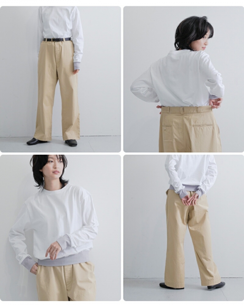 chimala チマラ チノ トラウザー パンツ cs39-wp15-rf 【サイズ交換