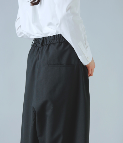 atelier naruse アトリエナルセ ウール フォーマル ガウチョパンツ