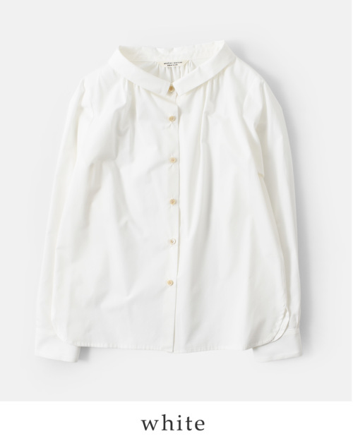 atelier naruse アトリエナルセ コットン スタンド オフ カラー