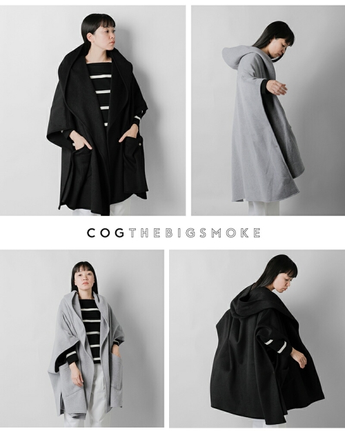 COGTHEBIGSMOKE コグザビッグスモーク ウール ミックス シャギー