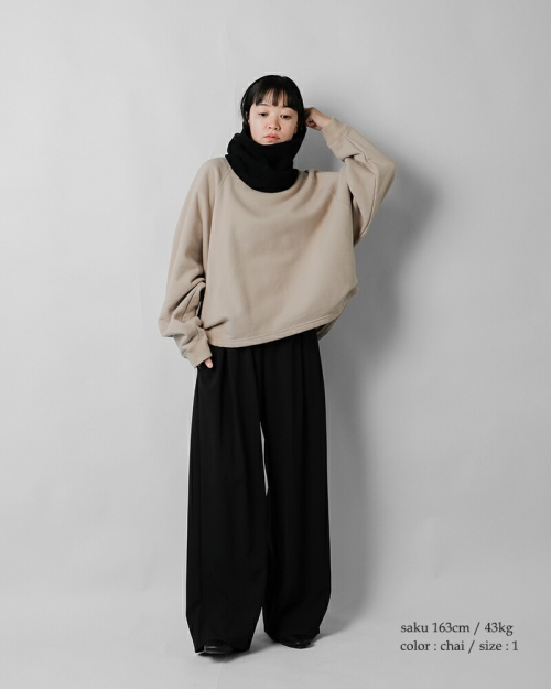 COGTHEBIGSMOKE コグザビッグスモーク KAYA TUCKED HEM TOP