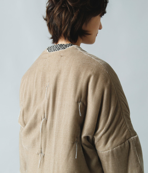 TOWAVASE トワヴァーズ シルク ブレンド フラワーブローチ ラザブ