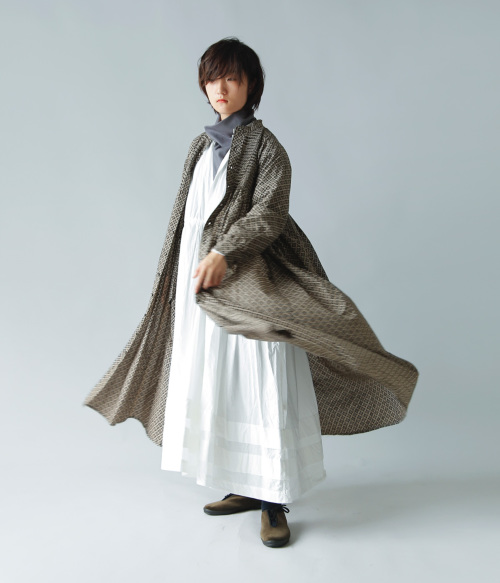 maison de soil メゾン ド ソイル フラワーブロック プリント ミニ