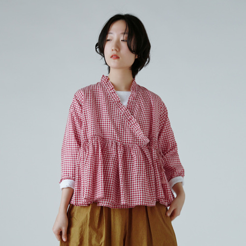 maison de soil メゾン ド ソイル ハンドウーブン コットン シルク