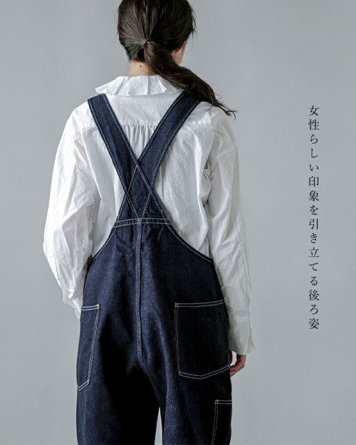LENO リノ セルヴィッチデニム オーバーオール leno-pt005-008-hm