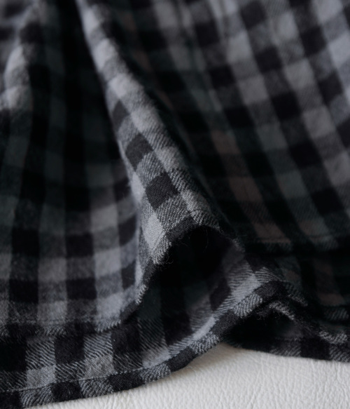 maison de soil メゾン ド ソイル ボイル ウール ギンガム チェック