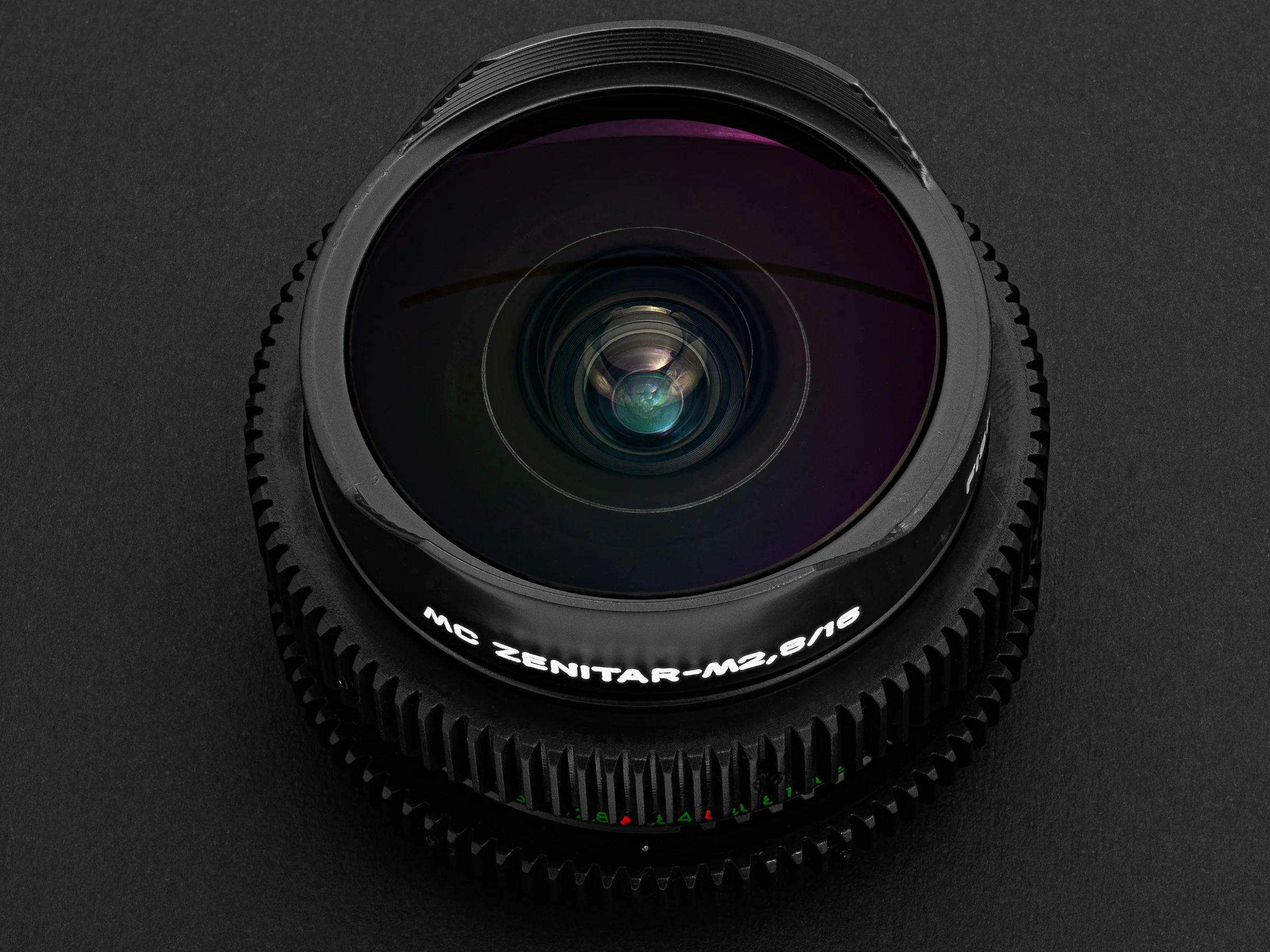 Buy FISH EYE 16mm F2.8 mc ZENITAR-M Full Frame Vintage Lens Black