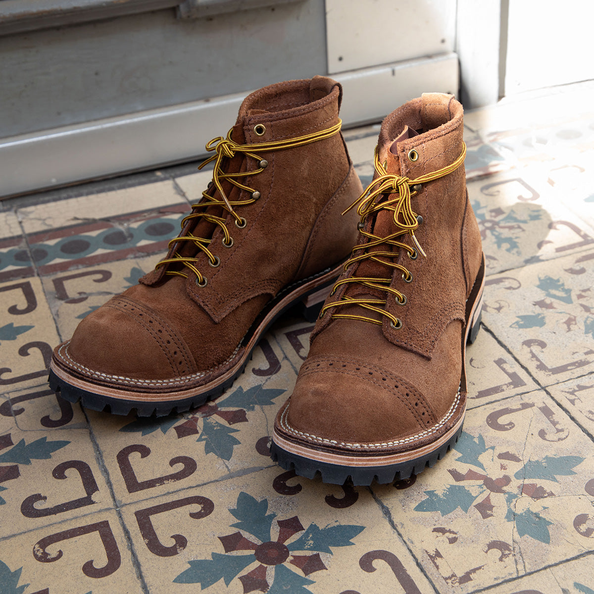 WE-BR907P100TC-BRN - Wesco Custom Warren Roughout - Brown – IRON