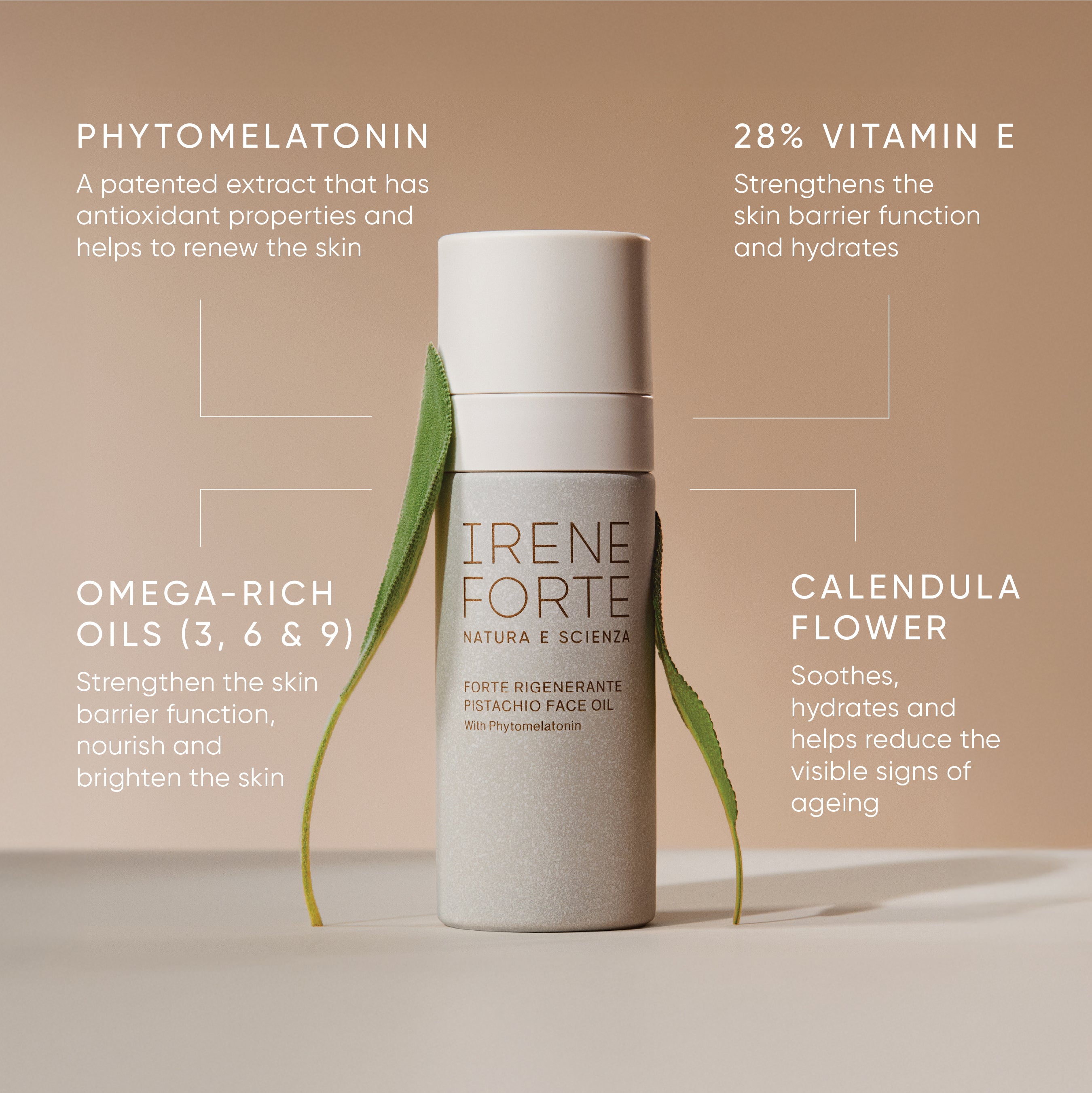 Pistachio Face Oil Refill | Irene Forte Skincare