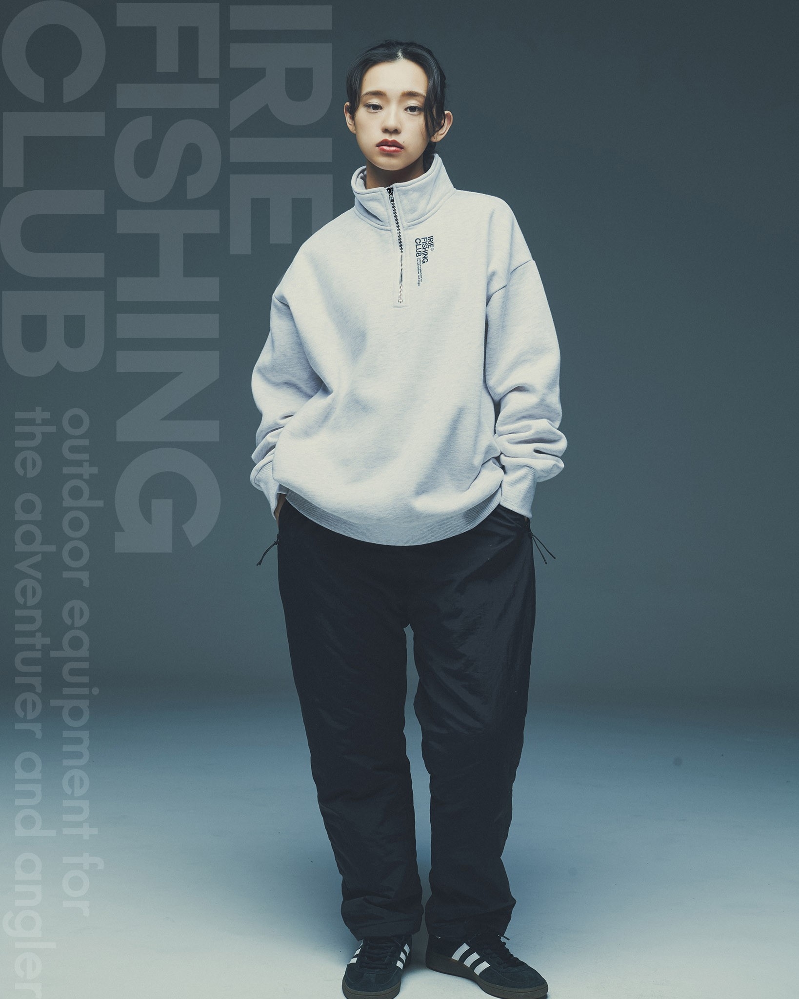 NEW ITEM】-I.F.C HALF ZIP CREW- | IRIE FISHING CLUB