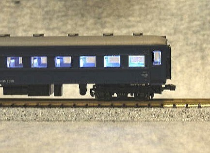 KATO オハ35系客車の室内灯取りつけ: craftな毎日