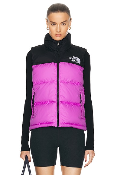 The North Face 1996 Retro Nuptse Vest in Violet Crocus | FWRD