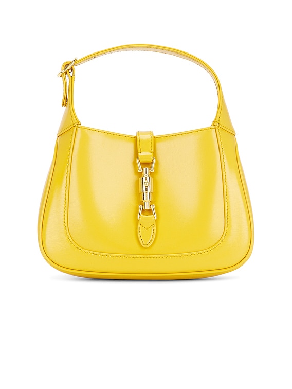 FWRD Renew Gucci Mini Jackie 1961 Hobo Bag in Yellow | FWRD