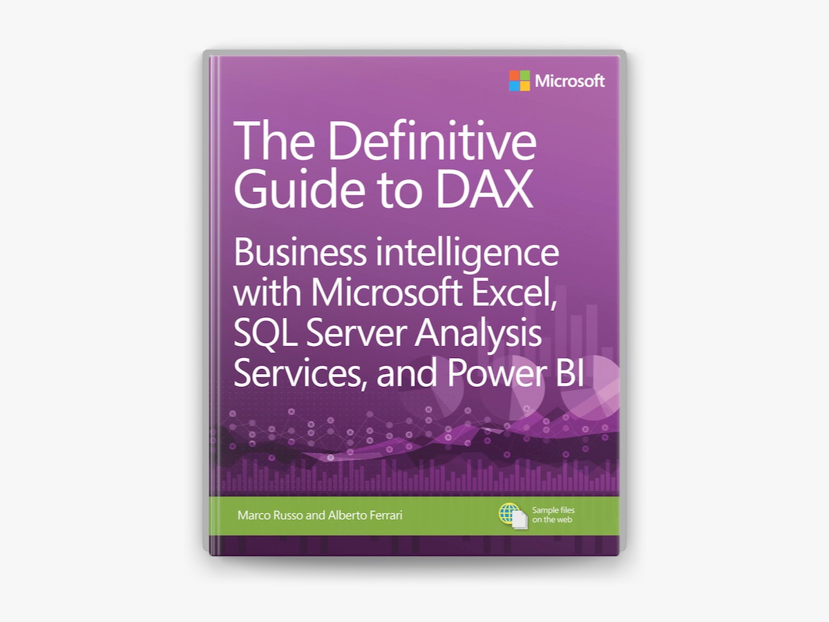 The Definitive Guide to DAX by Alberto Ferrari & Marco Russo on