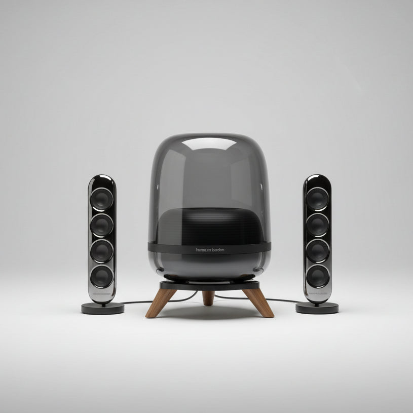 Harman Kardon Soundsticks Desk Speaker Stand Holder - Elevate Your