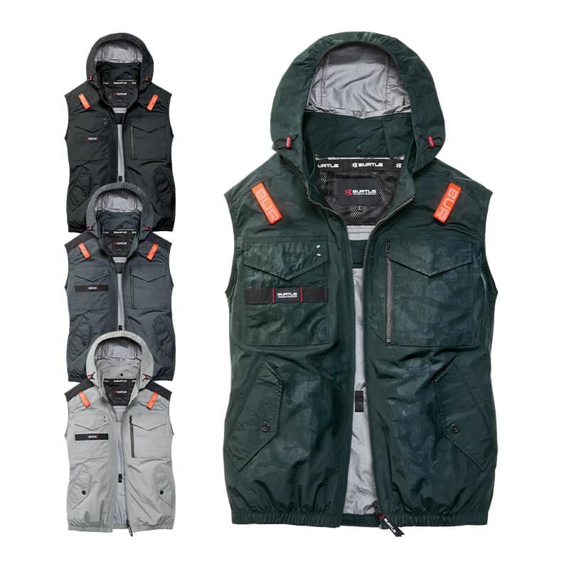 エアークラフト タクティカルベスト(ユニセックス)[バートル/AC1154