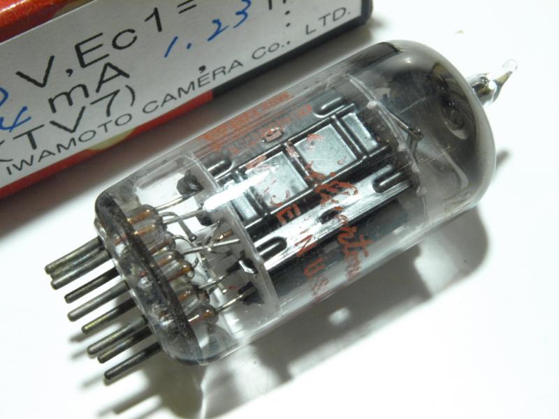 カメラのいわもと：真空管 12AX7、ECC83、同等管、類似管商品在庫一覧