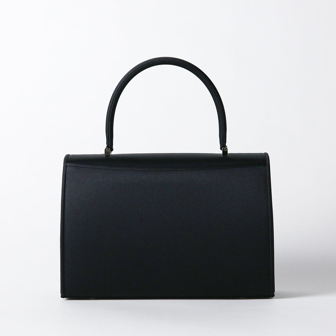 お受験対応】濃紺パイピングハンドバッグ