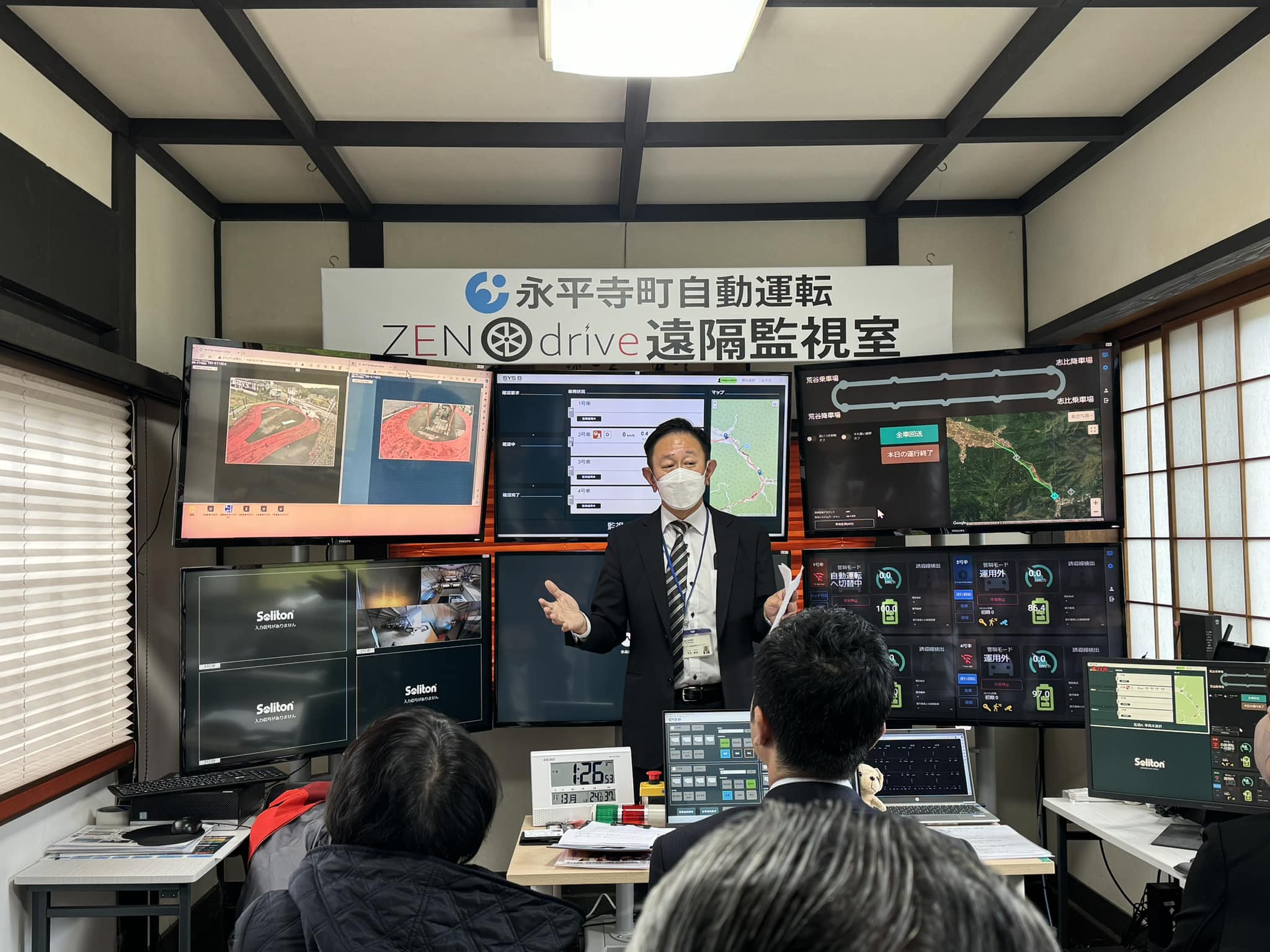 福井県永平寺町 自動運転移動サービス ZEN drive の視察 | 岩瀬たけし