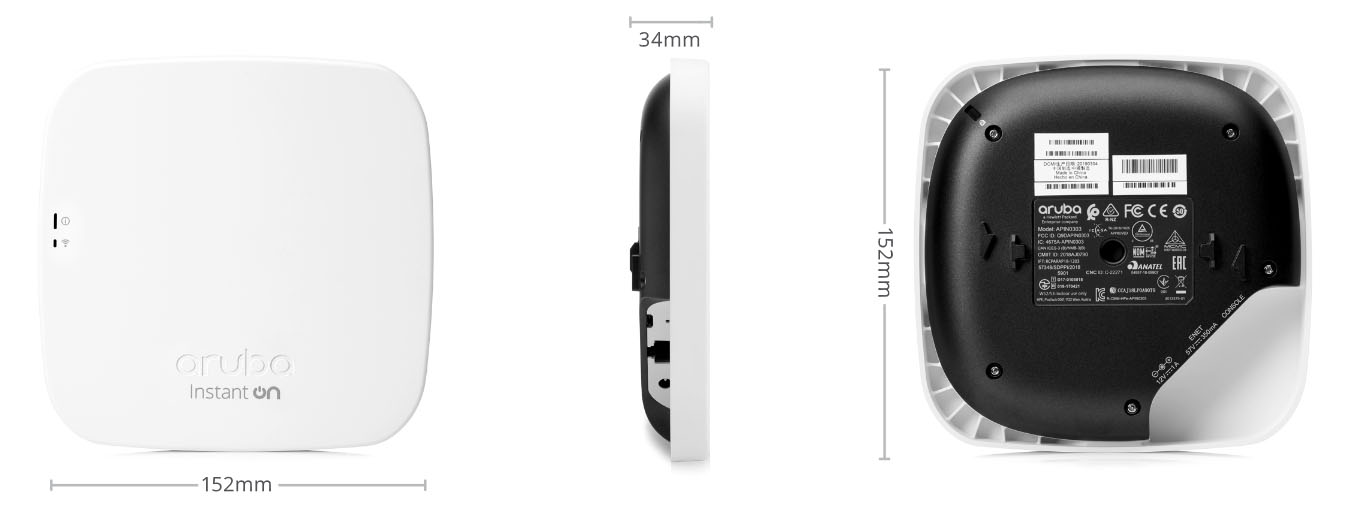 HPE Aruba、店舗・スモールビジネス向けに1万9000円の無線LANアクセス
