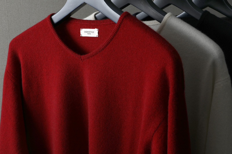 セーター / カシミヤ100％ / ホールガーメント【最短1～最長3営業日