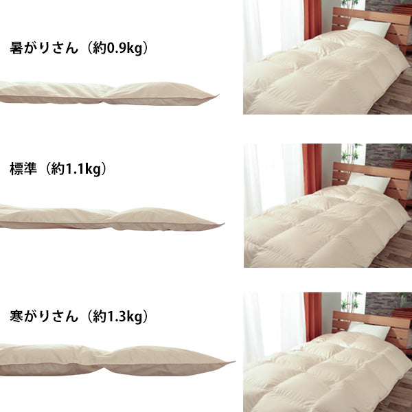 54新品未開封 羽毛布団 シングル 掛け布団 100％羽毛1.1kg 54新品未