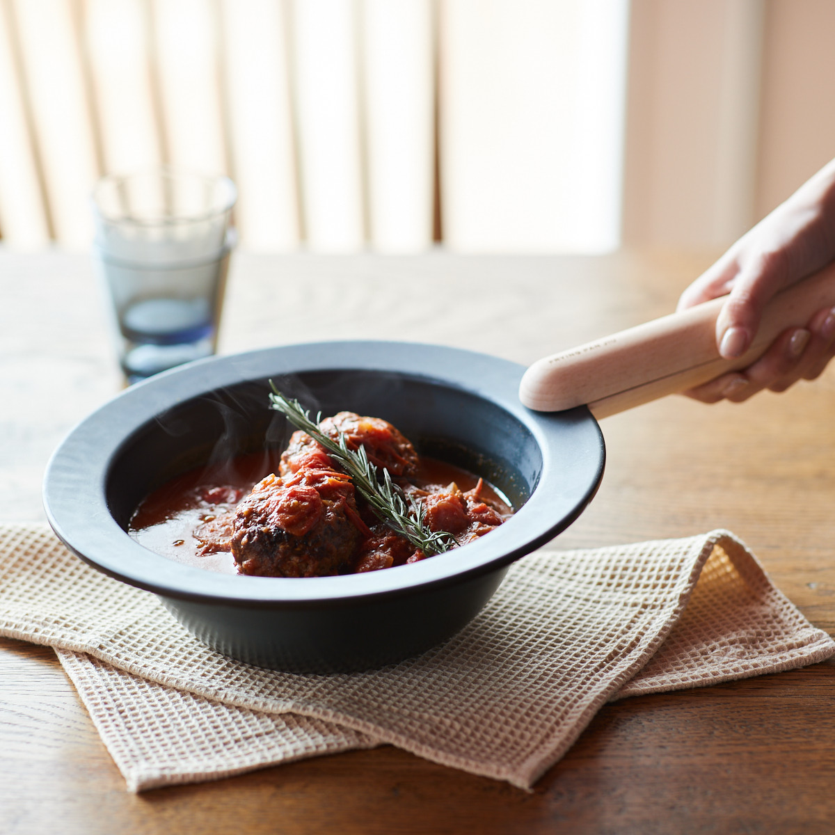 FRYING PAN JIU】フライパン＆ハンドルセット(M・深)ブナ | itomani