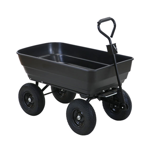 ダンプカート 空気タイヤ 最大積載重量約250kg 積載容量約125L