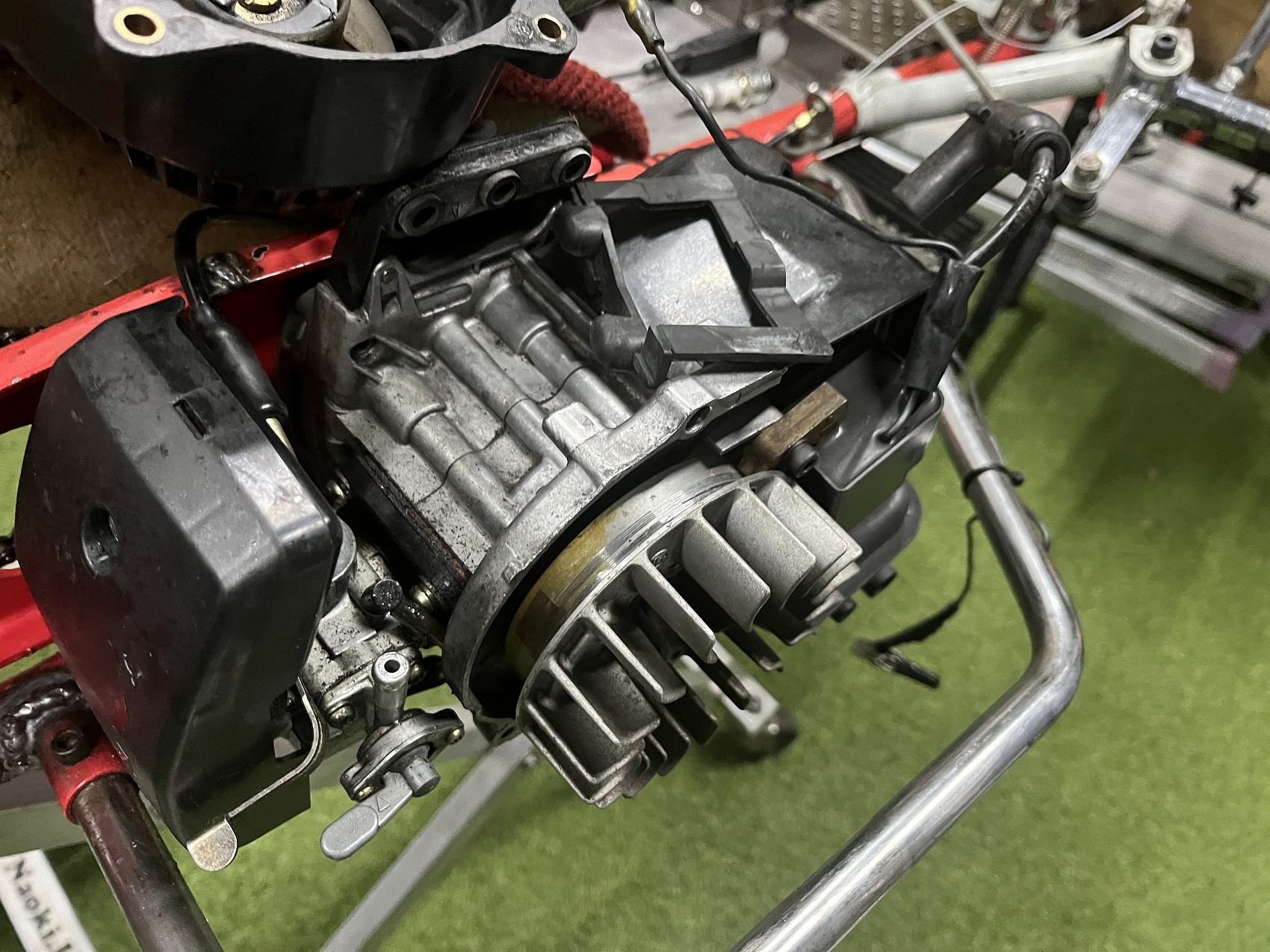 キッズカート搭載 EC04型ロビンエンジン メンテナンス事例（2024年9月）