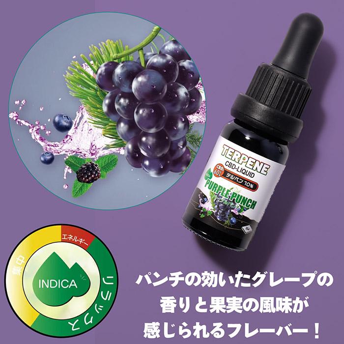 TERPENE CBDリキッド 高濃度 CBD60%配合 テルペン10%配合 10ml