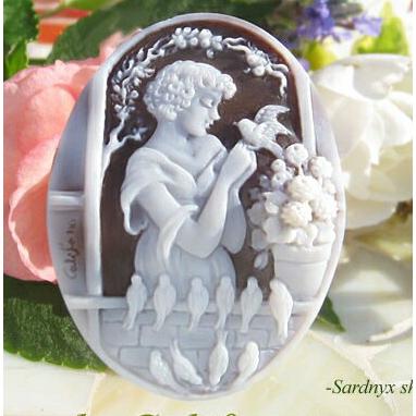 CAMEO（カメオ） ルース/Raimondo Califano作 シェルカメオ/ルース