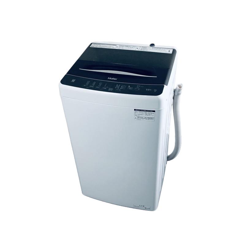 洗濯機 中古 ハイアール Haier JW-U55B(K) 2023年製 5.5kg ホワイト