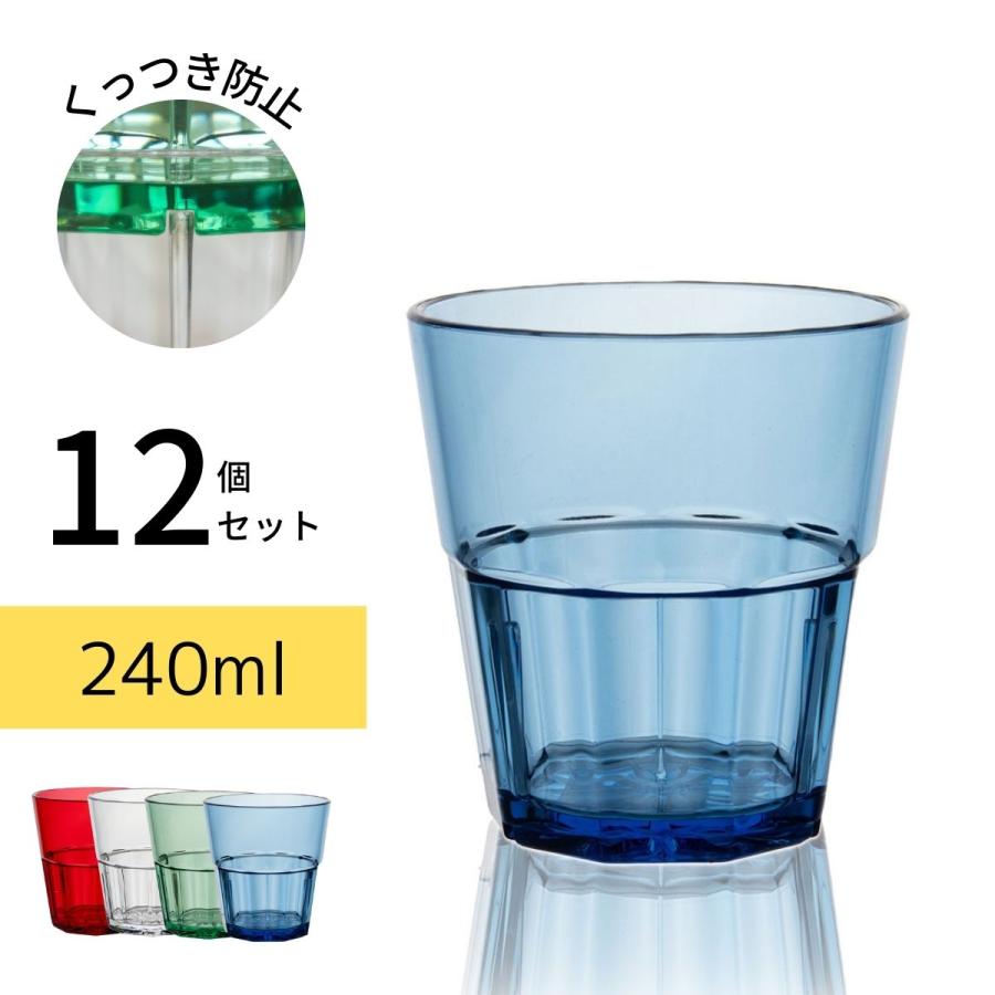 Thunder Group タンブラー 240ml 8oz 12個セット 業務用 割れにくい 食