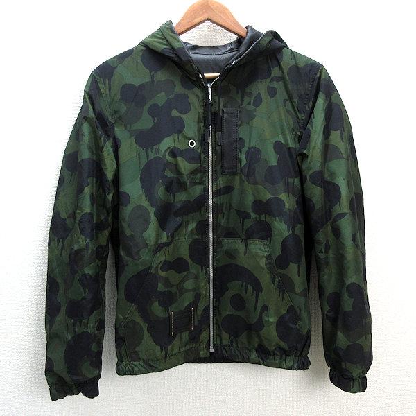 y□コーチ/COACH リバーシブルフードレザーJKT Reversible Hooded