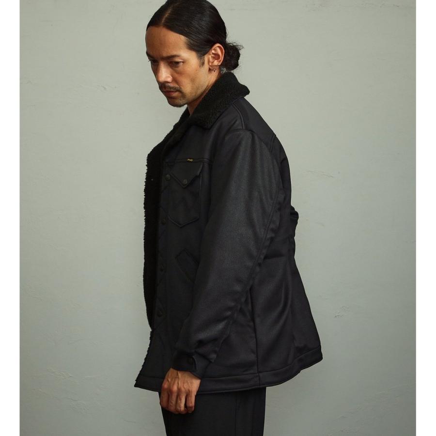 Wrangler（ラングラー） 【ユニセックス】【秋冬】 レザーライク ボア