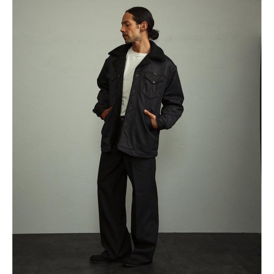 Wrangler（ラングラー） 【ユニセックス】【秋冬】 レザーライク ボア