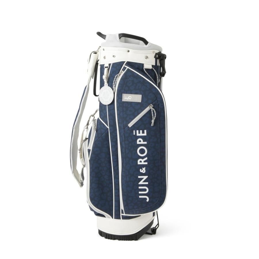 JUN&ROPE'（ジュンアンドロペ） アニマルプリントキャディバッグ