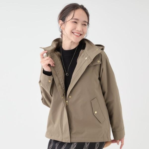 撥水マルチWAY】フェイクファーライナー付き 欲張りマンパ : マルイ