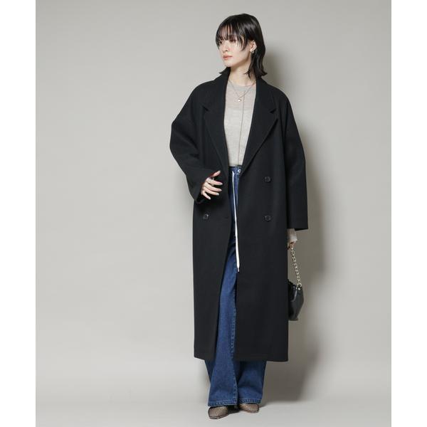 メルトンジャージーチェスターロングコート : マルイ(丸井)Yahoo!店