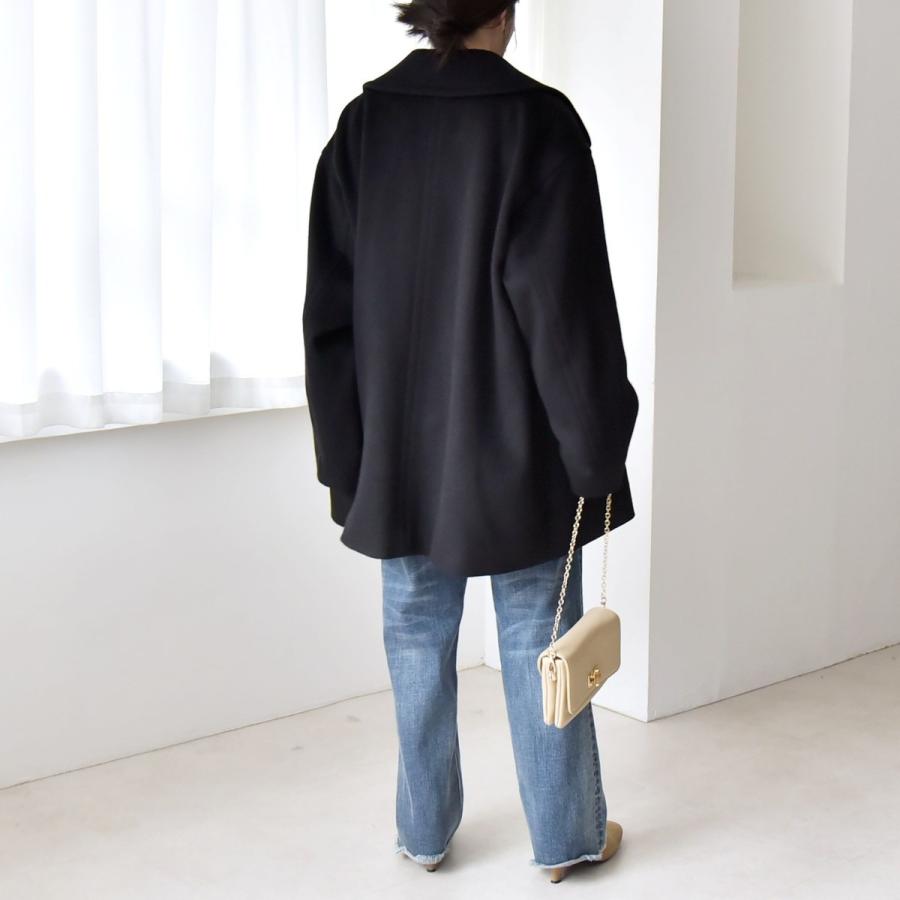 quaranciel quaranciel: PURE WOOL ダブルブレスト テーラード ハーフ