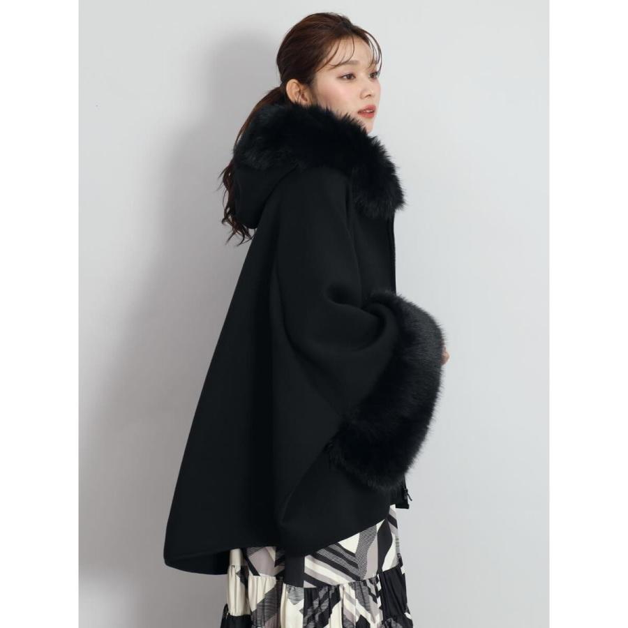 FENNEL（フェンネル） エコファーポンチョアウター : マルイ(丸井