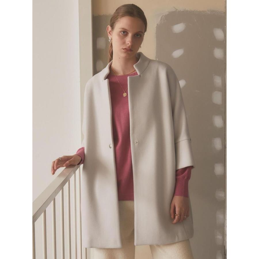 Aga（アーガ） 【尾州】Double Melton Cocoon Coat : マルイ(丸井