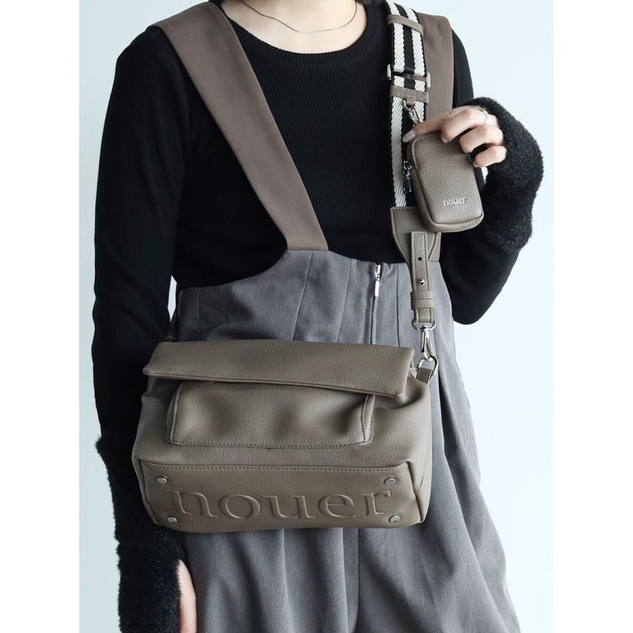 nouer（ヌエール） ボトムエンボスロゴバッグ : マルイ(丸井)Yahoo!店